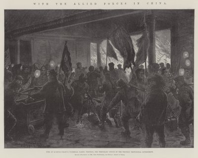 With the Allied Forces in China by Johann Nepomuk Schonberg